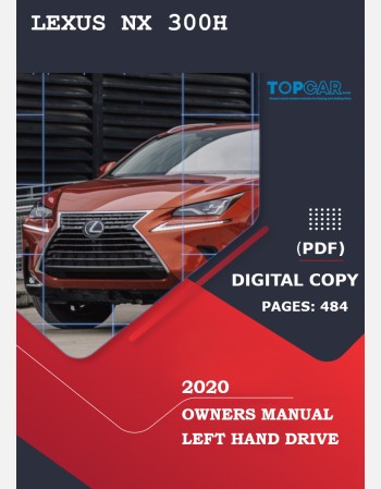 2020 lexus nx 300h owners manual